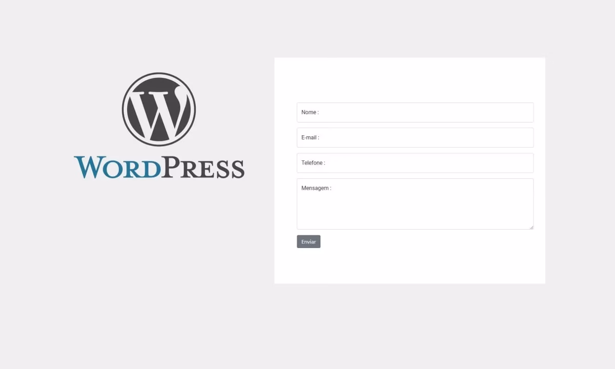 crear formulario en wordpress sin plugin