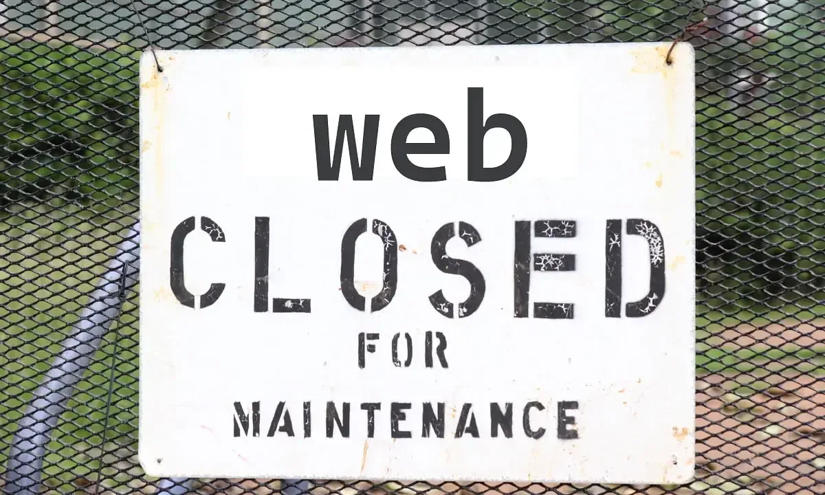 web mantenimiento