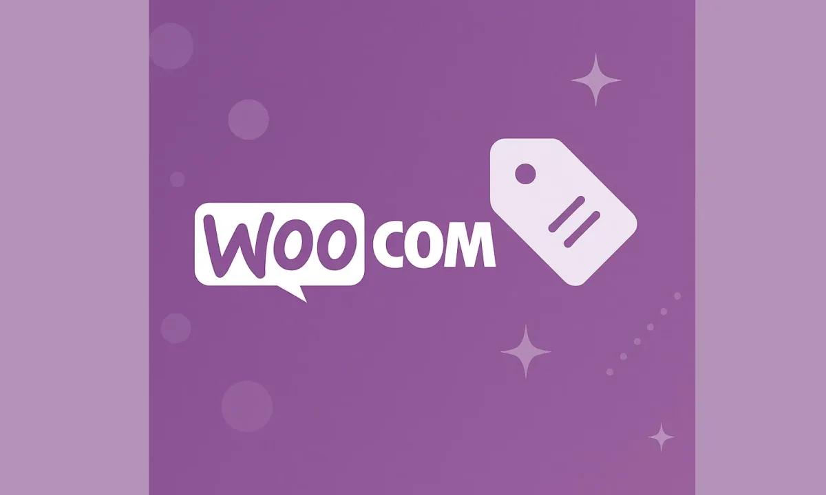 Logo de WooCommerce con diseño visual de marcas y estilo moderno